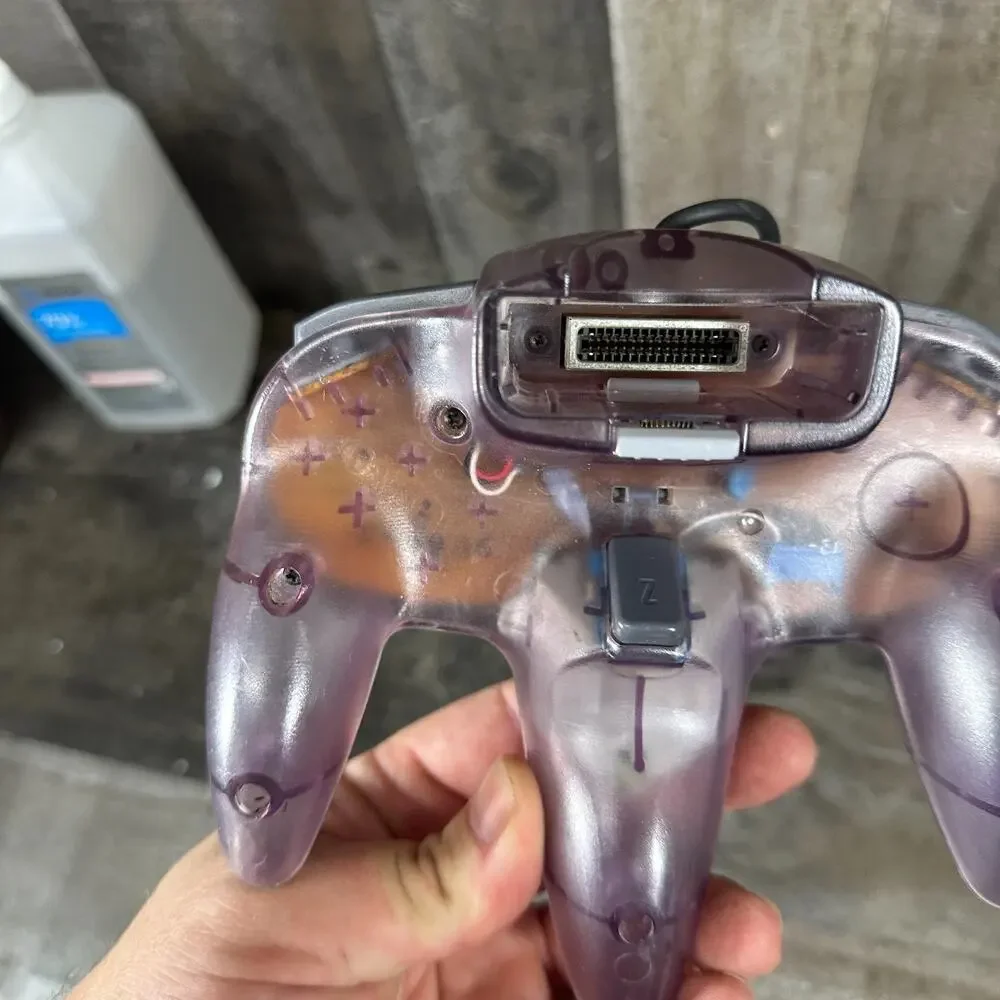 Nintendo 64 Atomic Purple Controller N64 Official OEM Original Tested